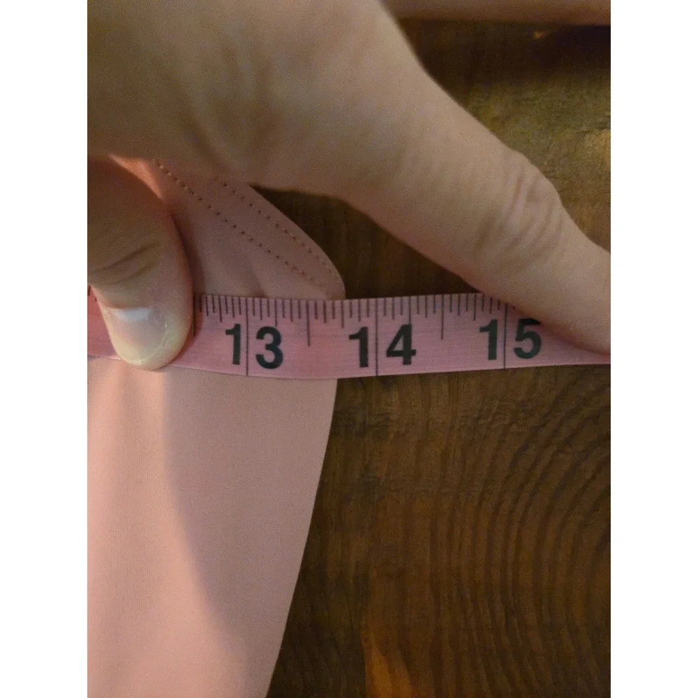 WEISSMAN - Kids Large LC Pink Lyrical Dance Costume Dress Lace Keyhole Back